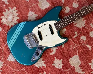 1969 Competition Burgundy Fender Mustang w/OHSC