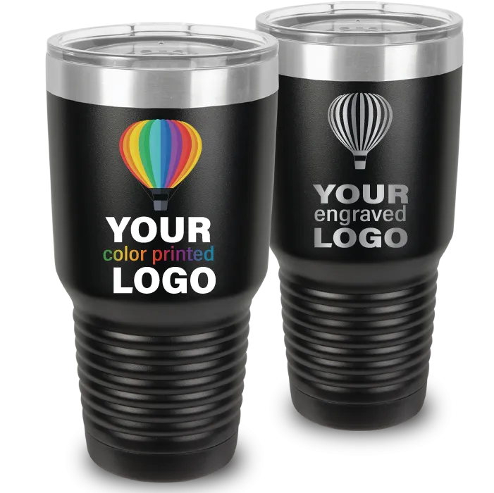 30 oz Promo Tumblers -Mix & Match- Bulk Wholesale Personalized Engraved or Full Color Print Logo