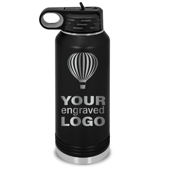 32 oz Insulated Sport Water Bottle -Mix & Match- Bulk Wholesale Personalized Engraved or Full Color Print Logo