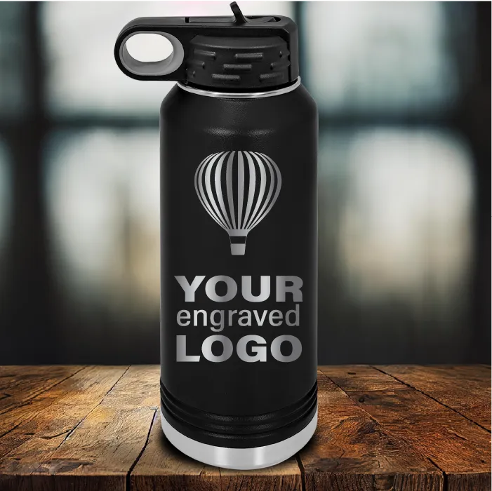 32 oz Insulated Sport Water Bottle -Mix & Match- Bulk Wholesale Personalized Engraved or Full Color Print Logo