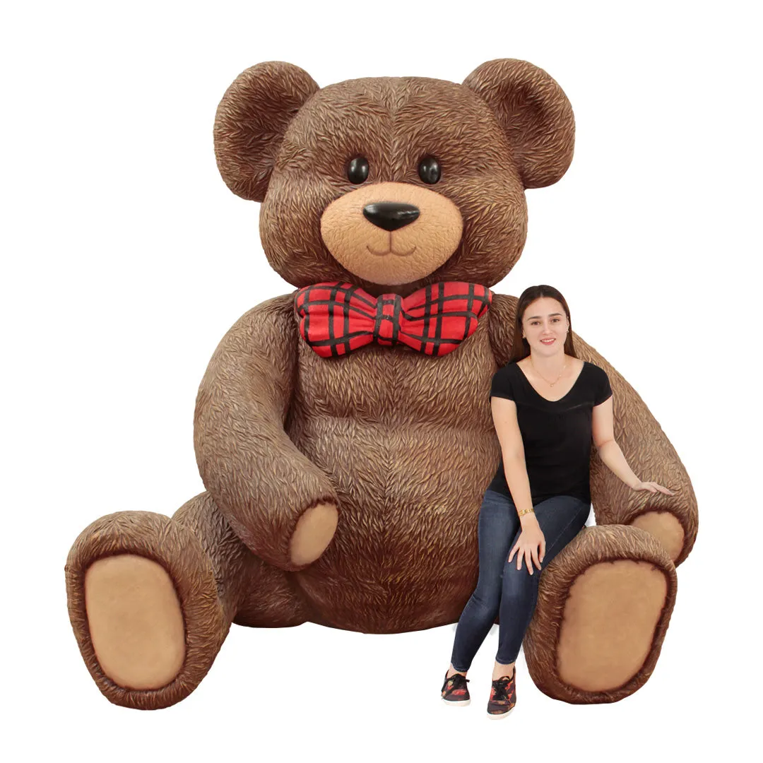 7FT FIBERGLASS GIANT TEDDY BEAR PHOTO OP