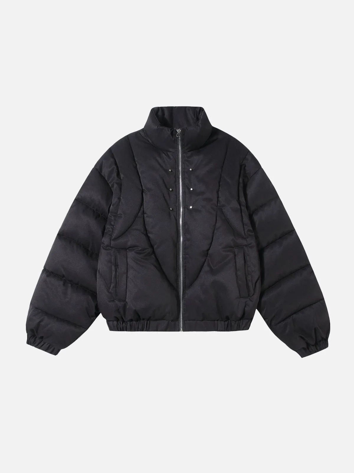 Aelfric Eden Solid Zip Up Coat