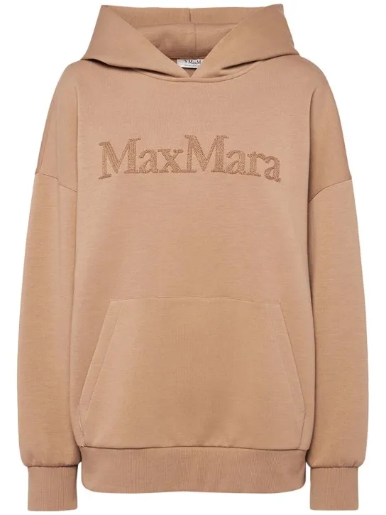 &#x27;S Max Mara   Sapore jersey logo hoodie 