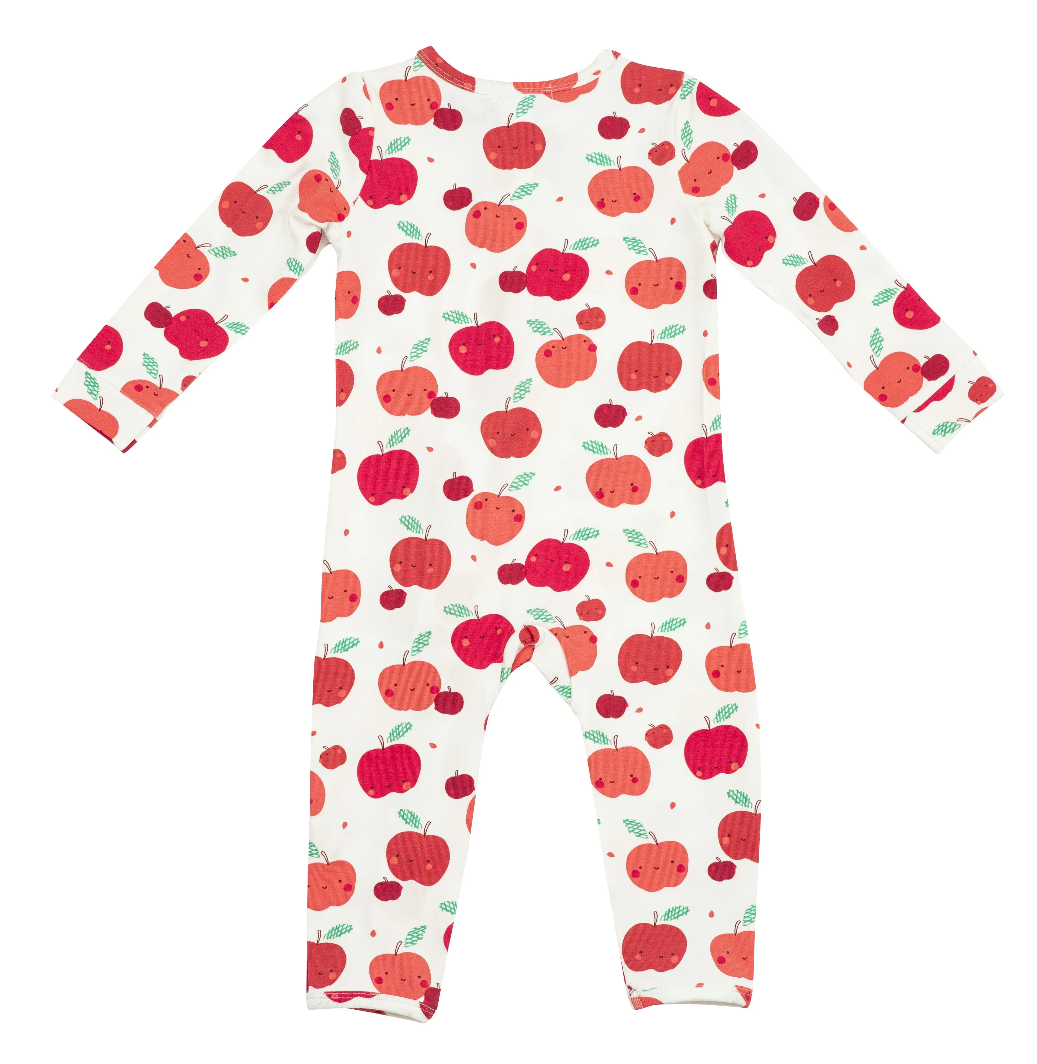 Angel Dear Apple Orchard Bamboo Zipper Romper