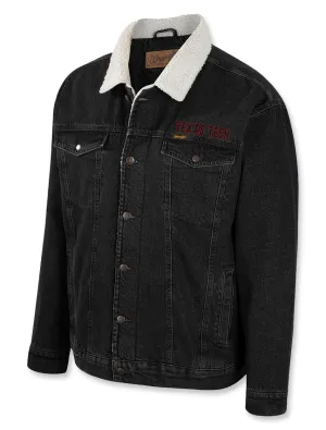 *Arena Texas Tech Wrangler "Western" Men's Sherpa Lined Denim Jacket