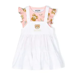 Baby Teddy Logo T-Shirt and Dress Set