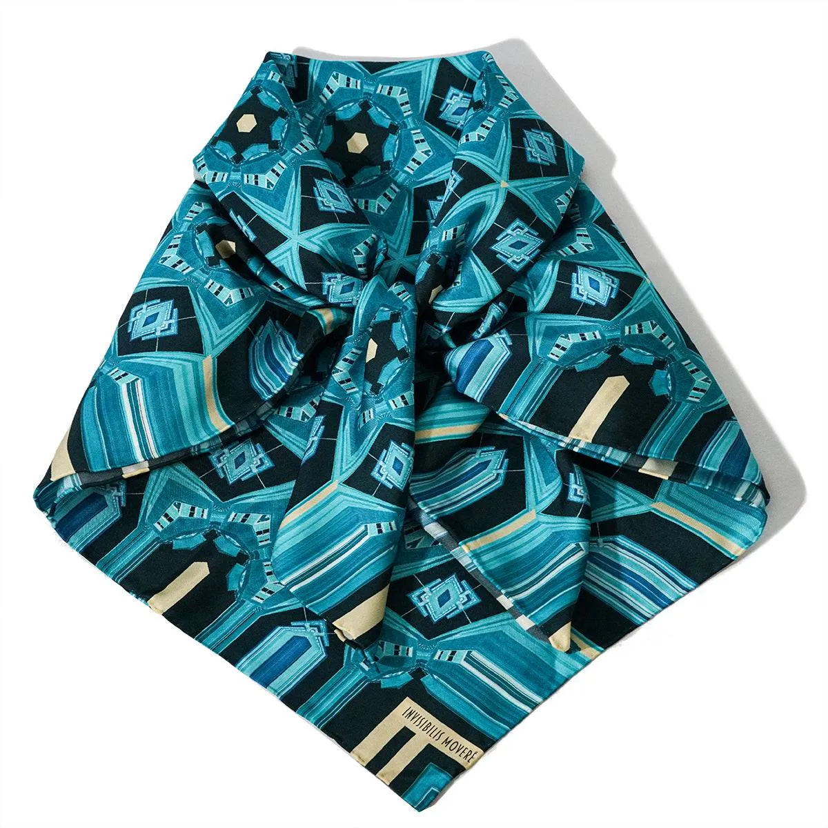 Bank Street Reflections - Premium Silk scarf 90