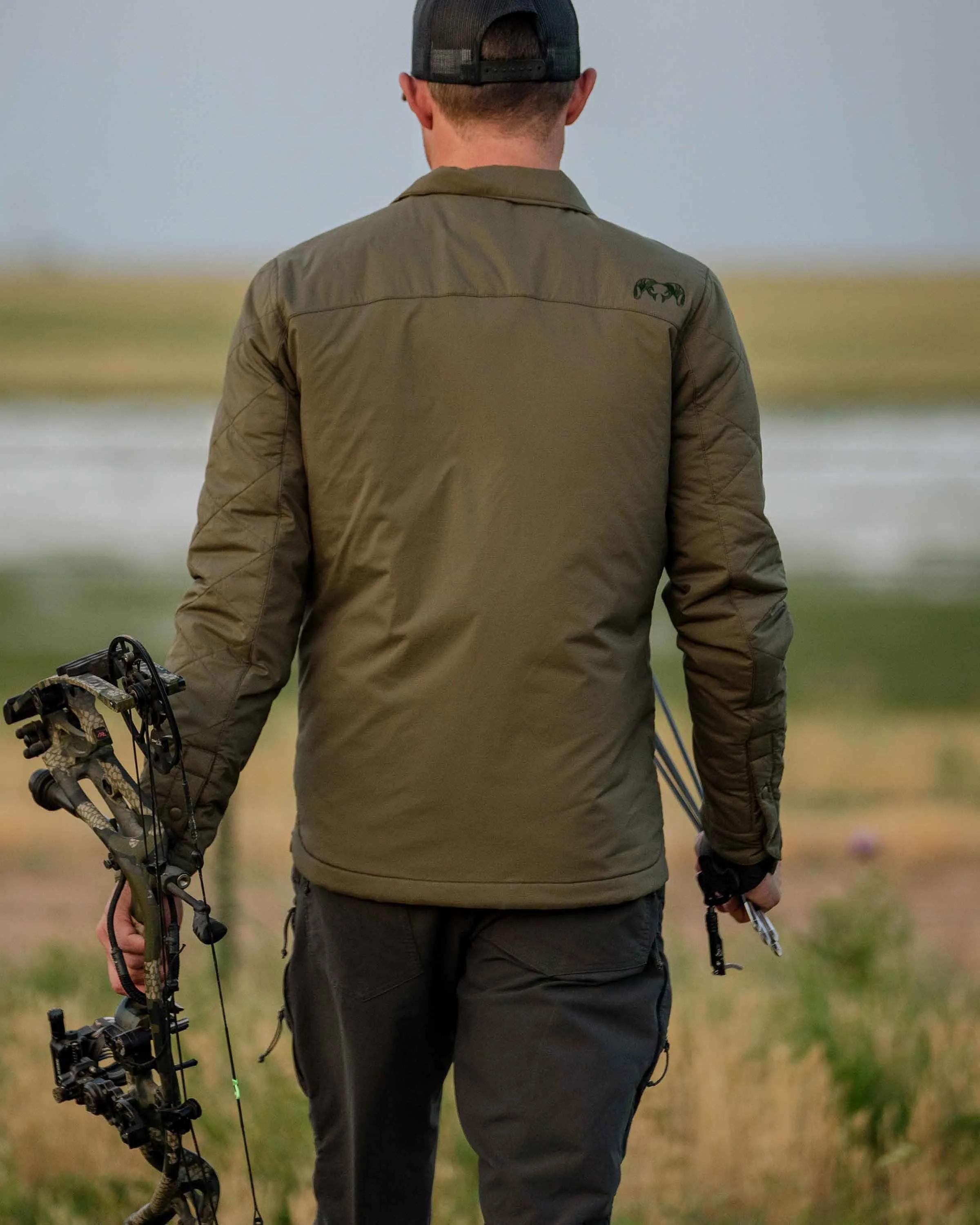 Base Camp Insulated Snap Shirt | Verde