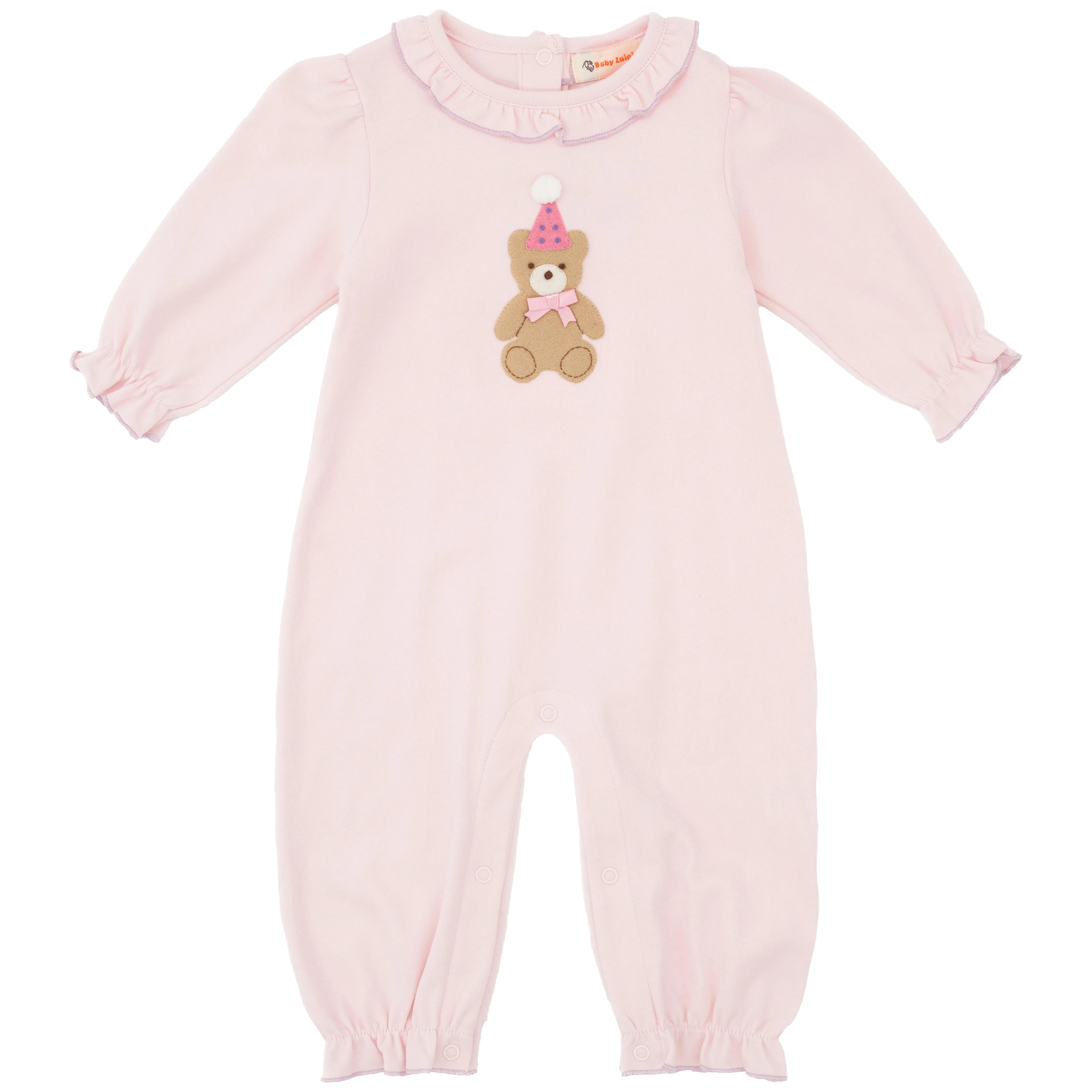 Birthday Bear Ruffle Romper