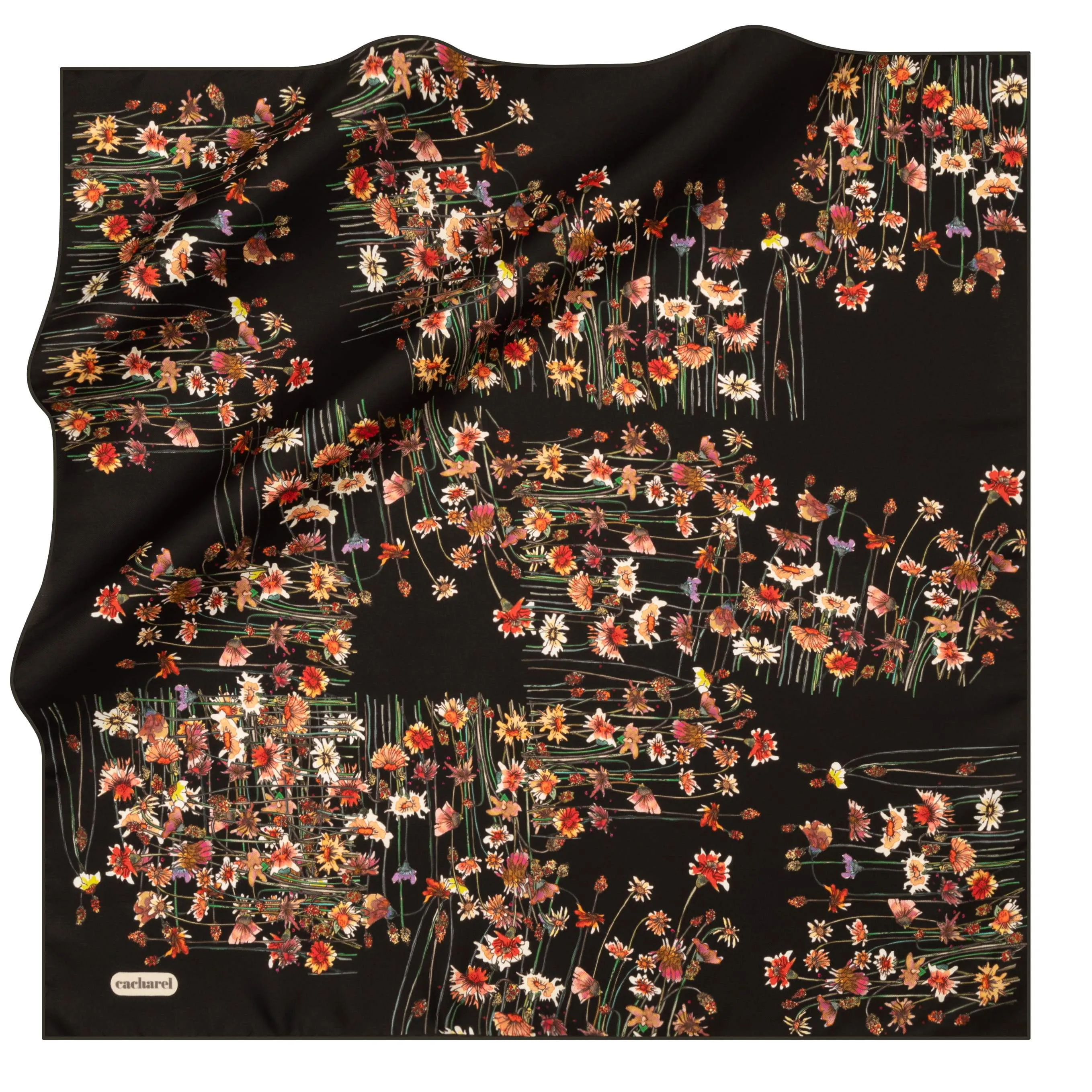 Cacharel Victoria Pure Silk Scarf No. 11