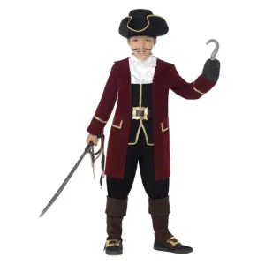 Child Pirate Captain Costume