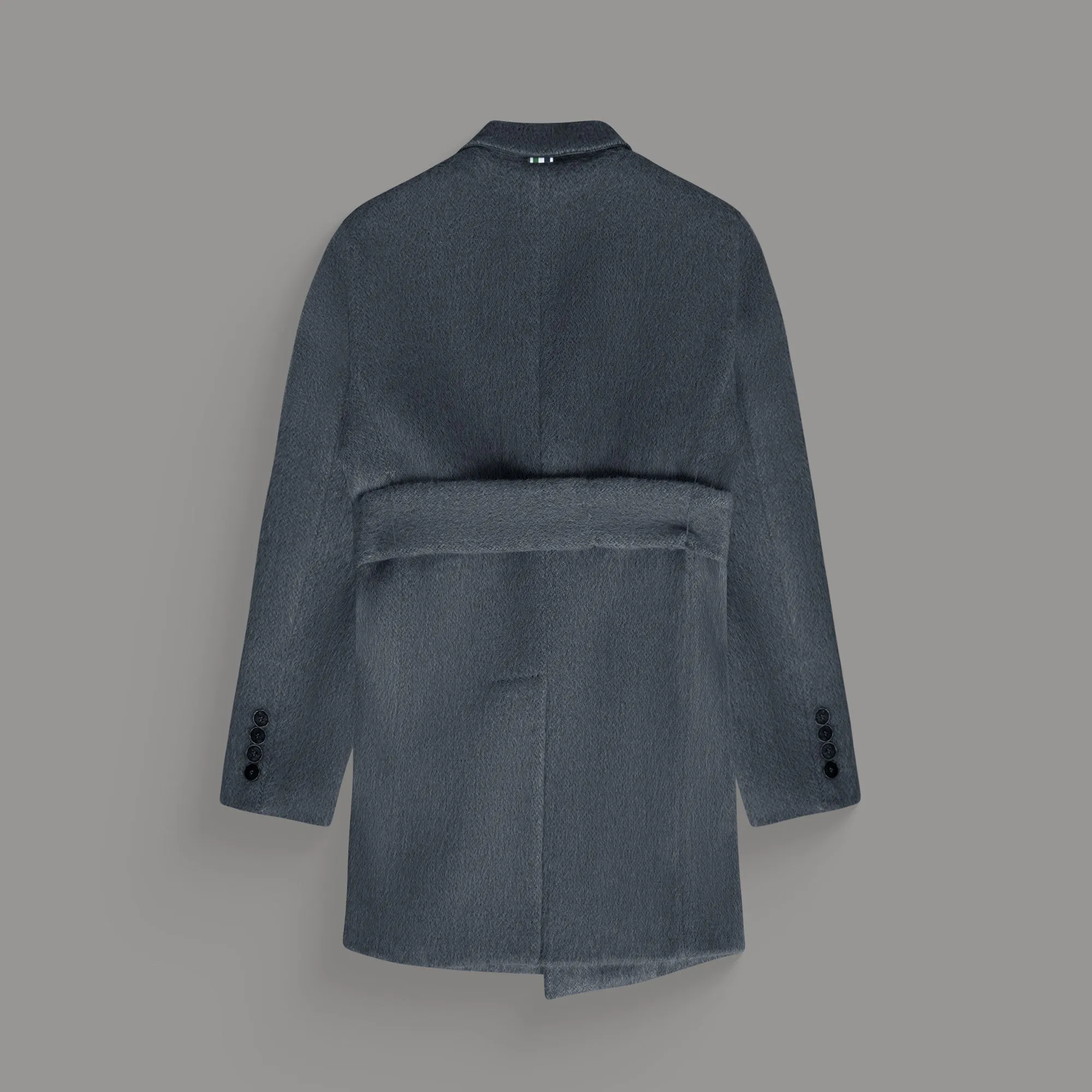 Classic Wool Silk Overcoat