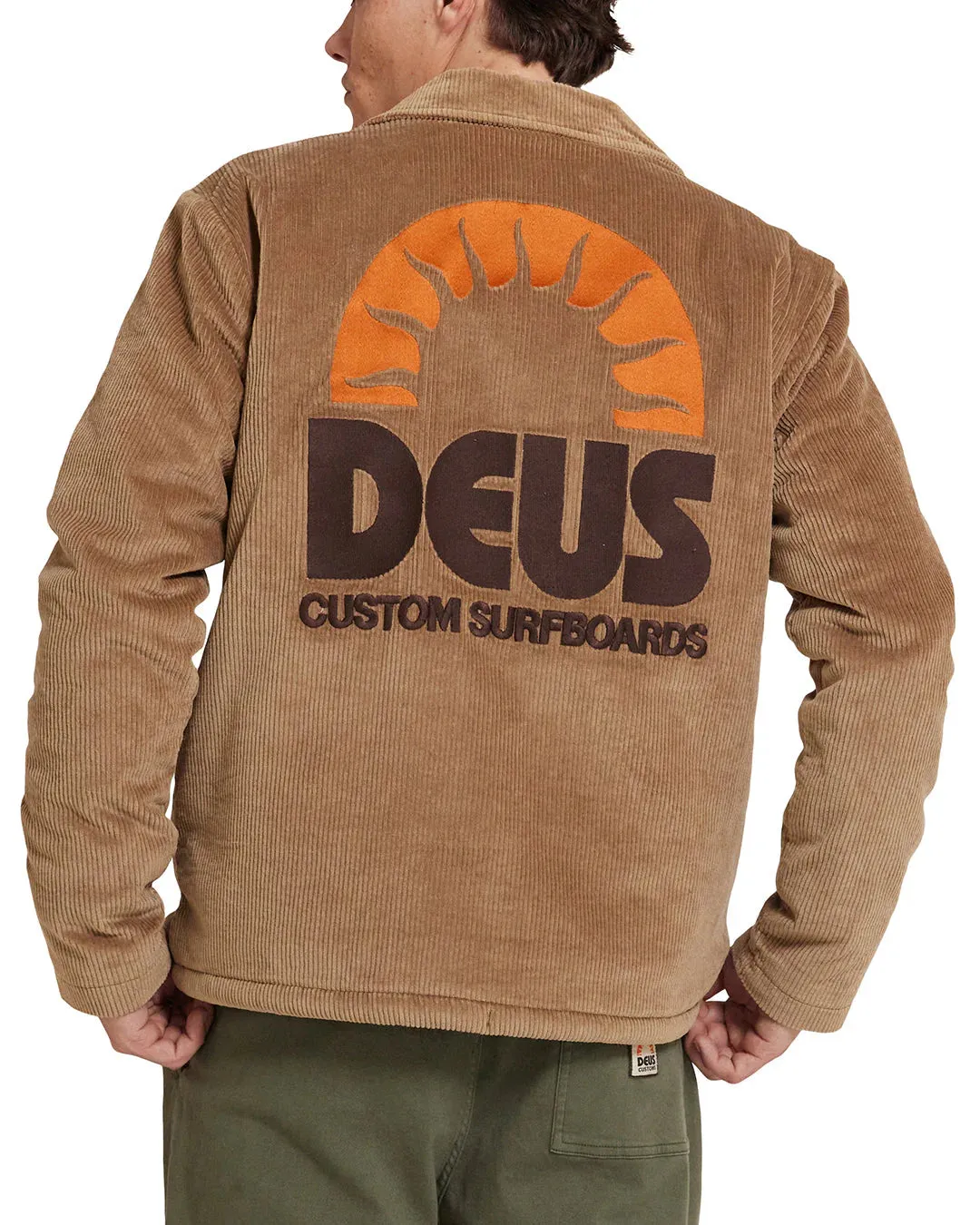 Deus Ex Machina Stokes Coach Jacket - Khaki