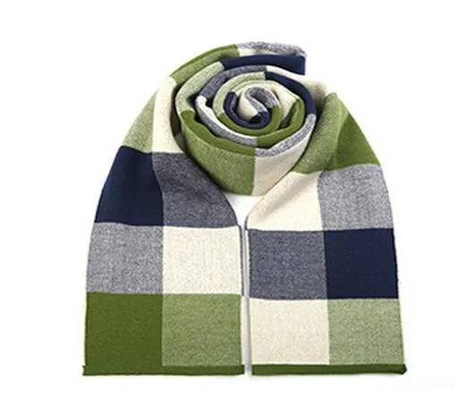 DOTAIN  WY02 Plaid Scarf for Men