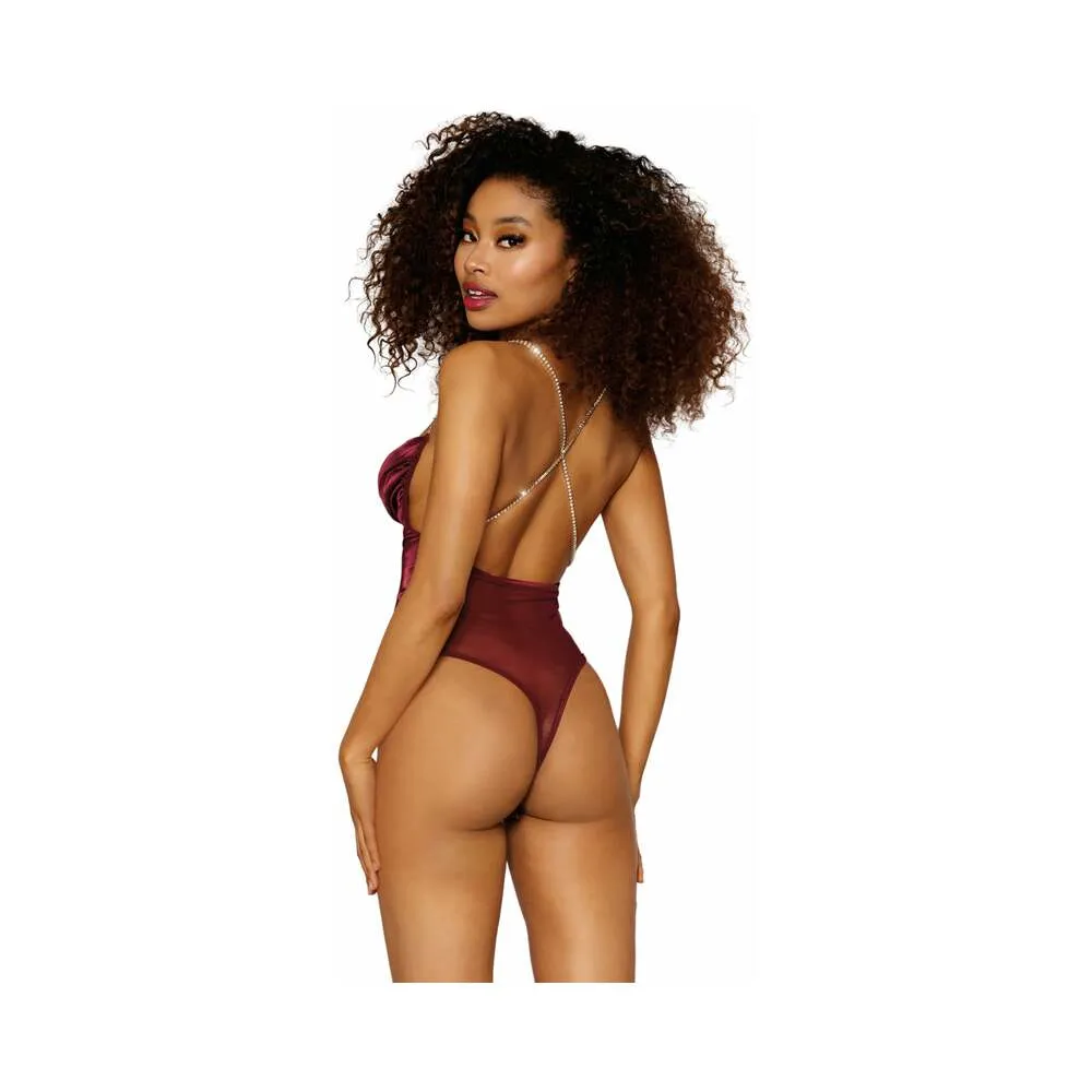 Dreamgirl Teddy Burgundy M Hanging