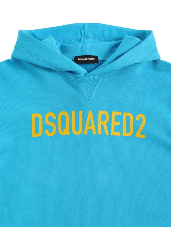 Dsquared2   Cotton sweatshirt hoodie w/ logo 