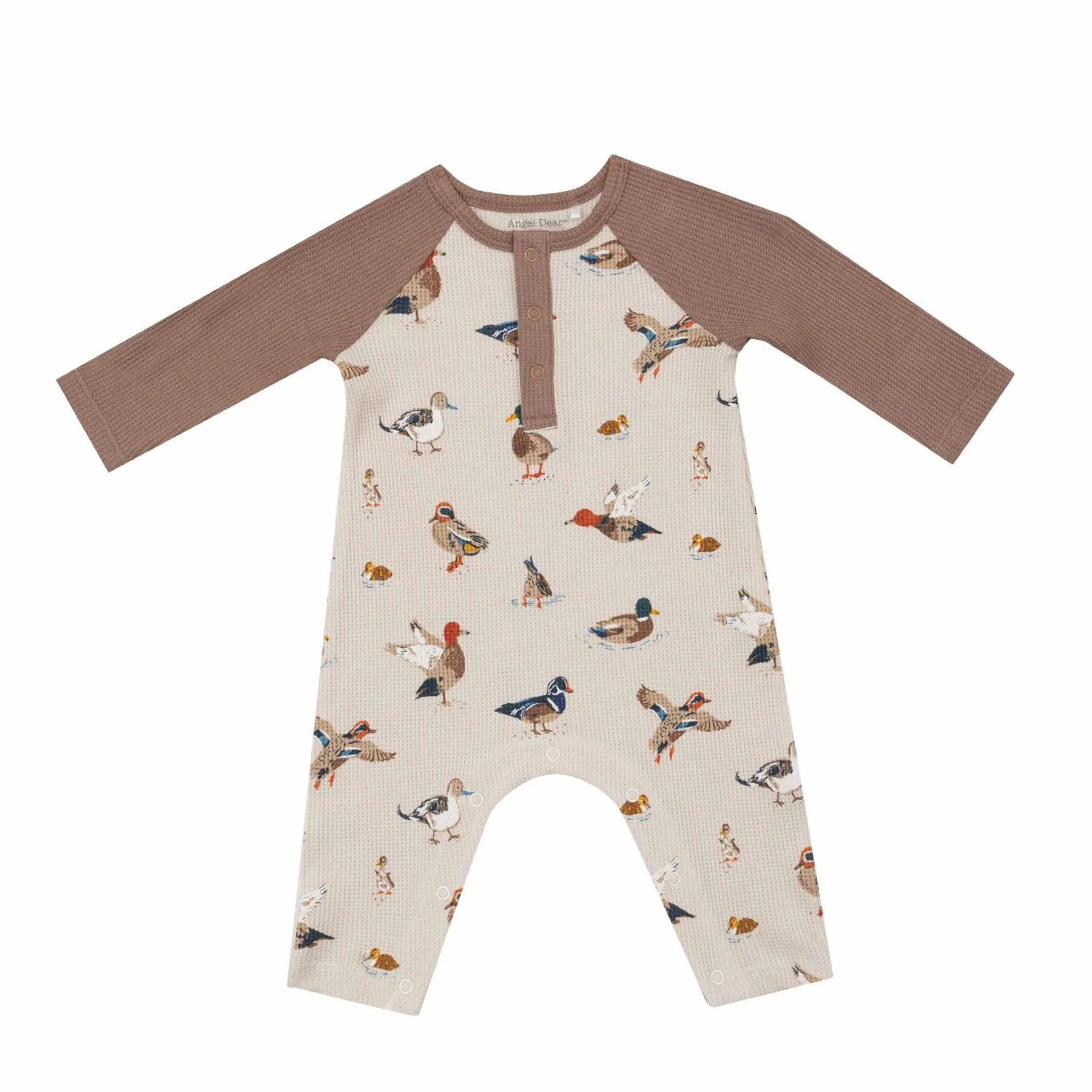 Ducks Raglan Henley Romper