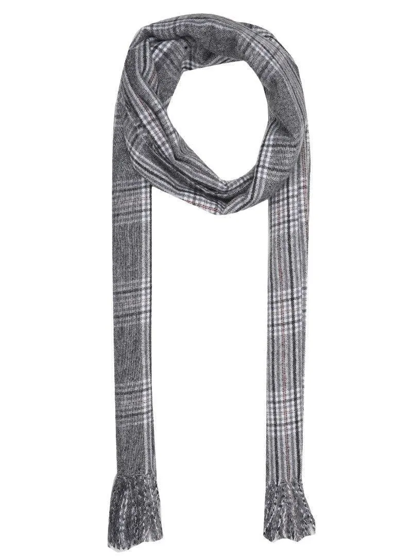 FabSeasons Designer Grey Men Woolen Muffler for Winters