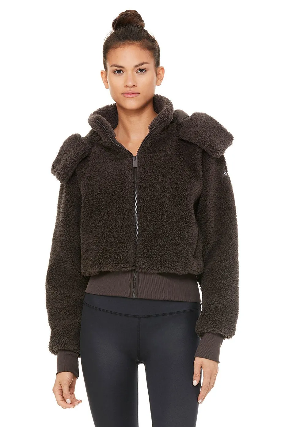 Foxy Sherpa Jacket - Dark Coco