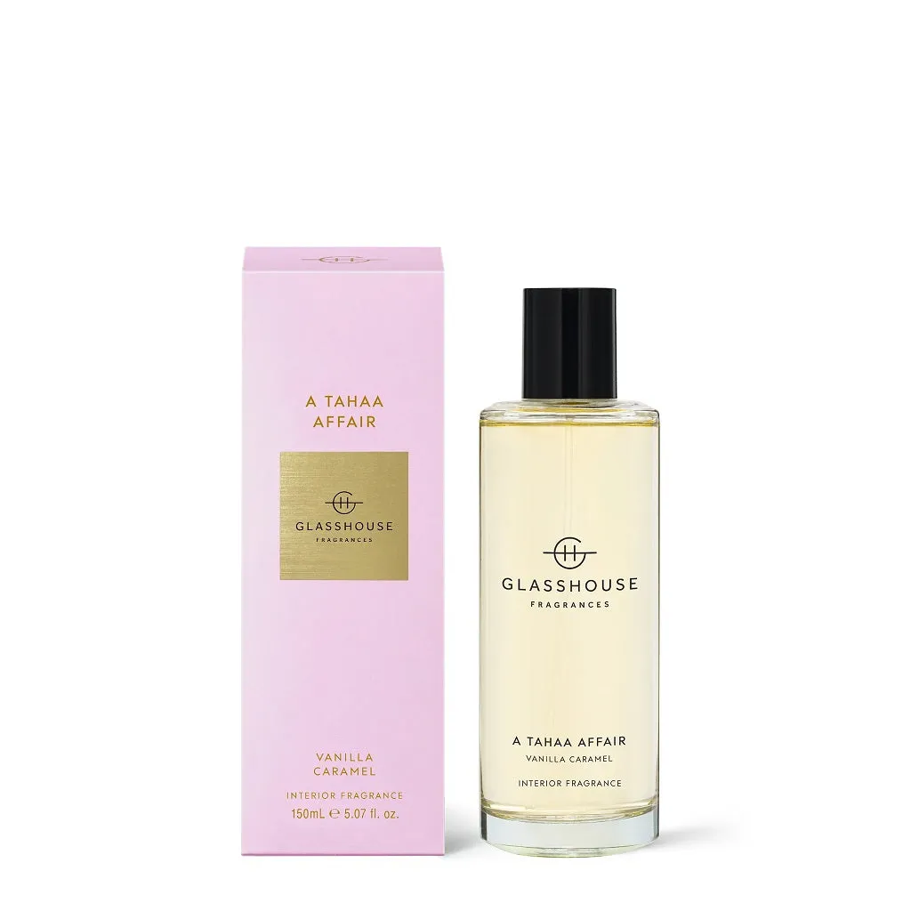 Glasshouse Fragrance - 150ml Interior Spray - A Tahaa Affair