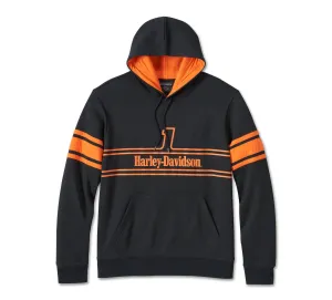 Harley-Davidson Men's #1 Racing Hoodie - Black Beauty - 96018-24VM