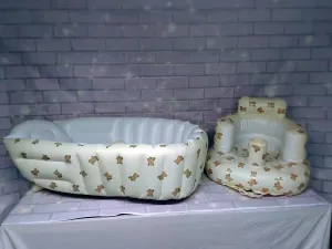 Inflatable Baby Seat and Bathtub