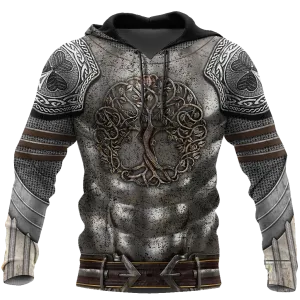 Irish Armor Warrior Knight Chainmail Shirts For Men and Women, Gift For St Patrick Day Shirt