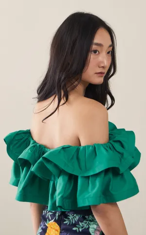 ISADORA TOP - EMERALD