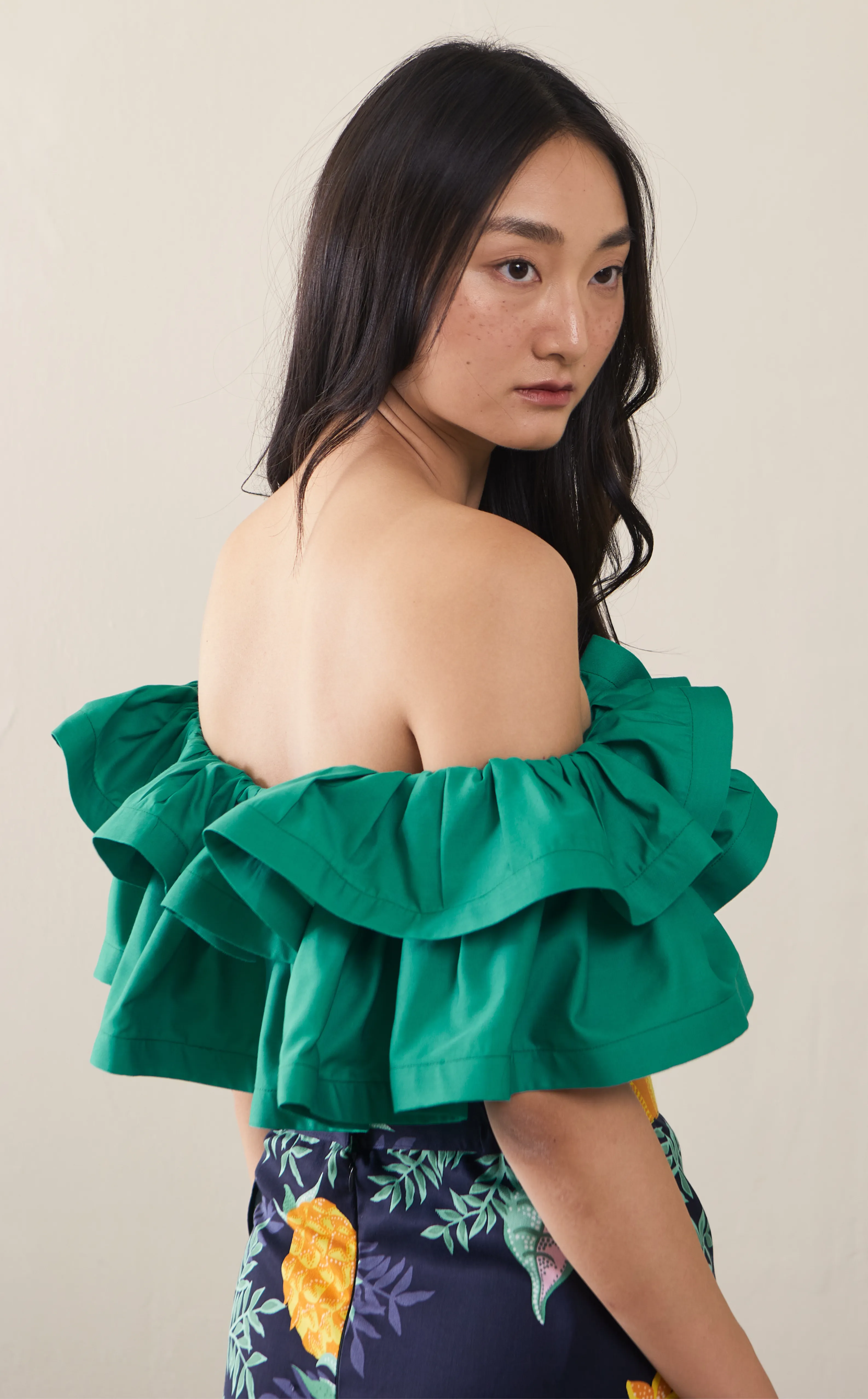 ISADORA TOP - EMERALD