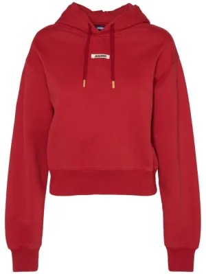 Jacquemus   Le Hoodie Gros Grain cotton hoodie 