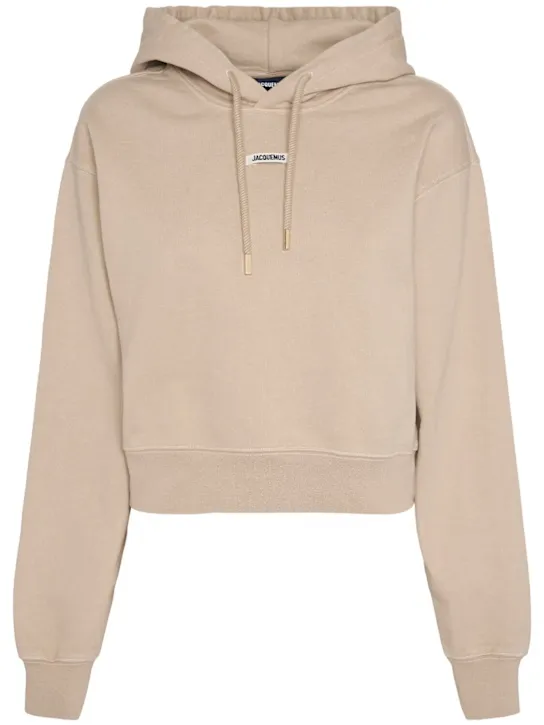 Jacquemus   Le Hoodie Gros Grain cotton hoodie 