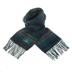 Lambswool Scottish Tartan Clan Scarf  Kennedy