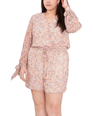 Layla Cross Front Romper | SWEET BLOOMS-151