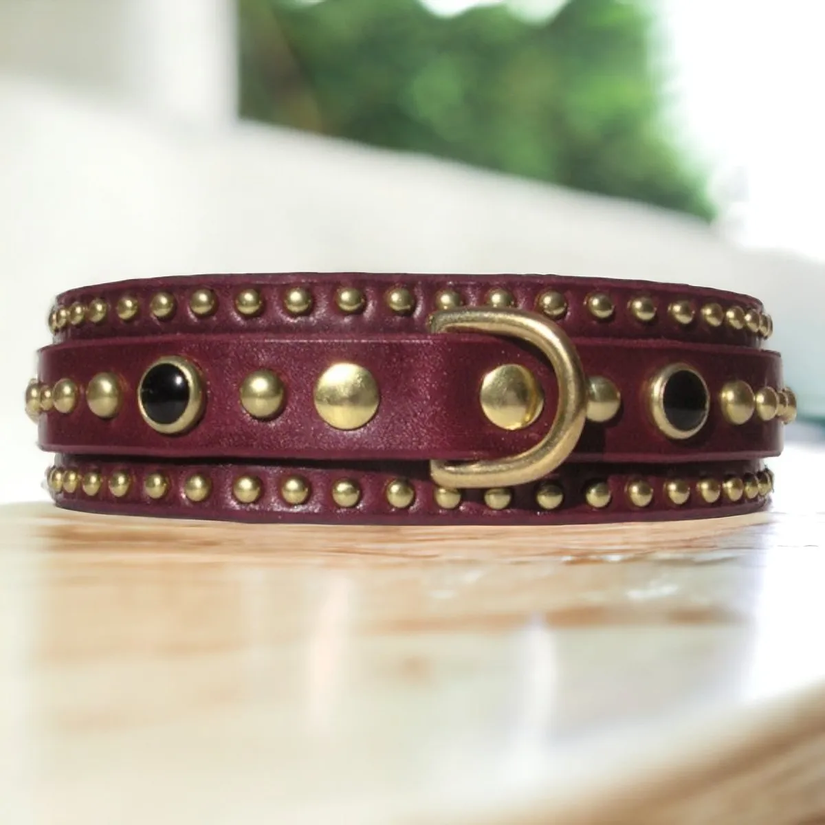 Leather Dog Collar Huntley