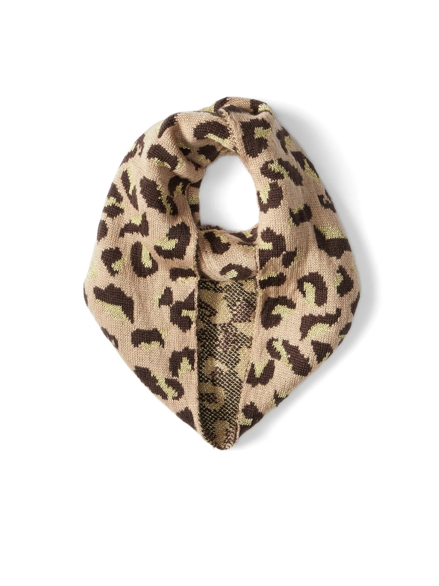 Leopard-Print Infinity Scarf