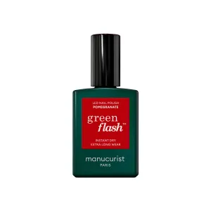 MANUCURIST - Green Flash™ LED Nail Polish - Pomegranate