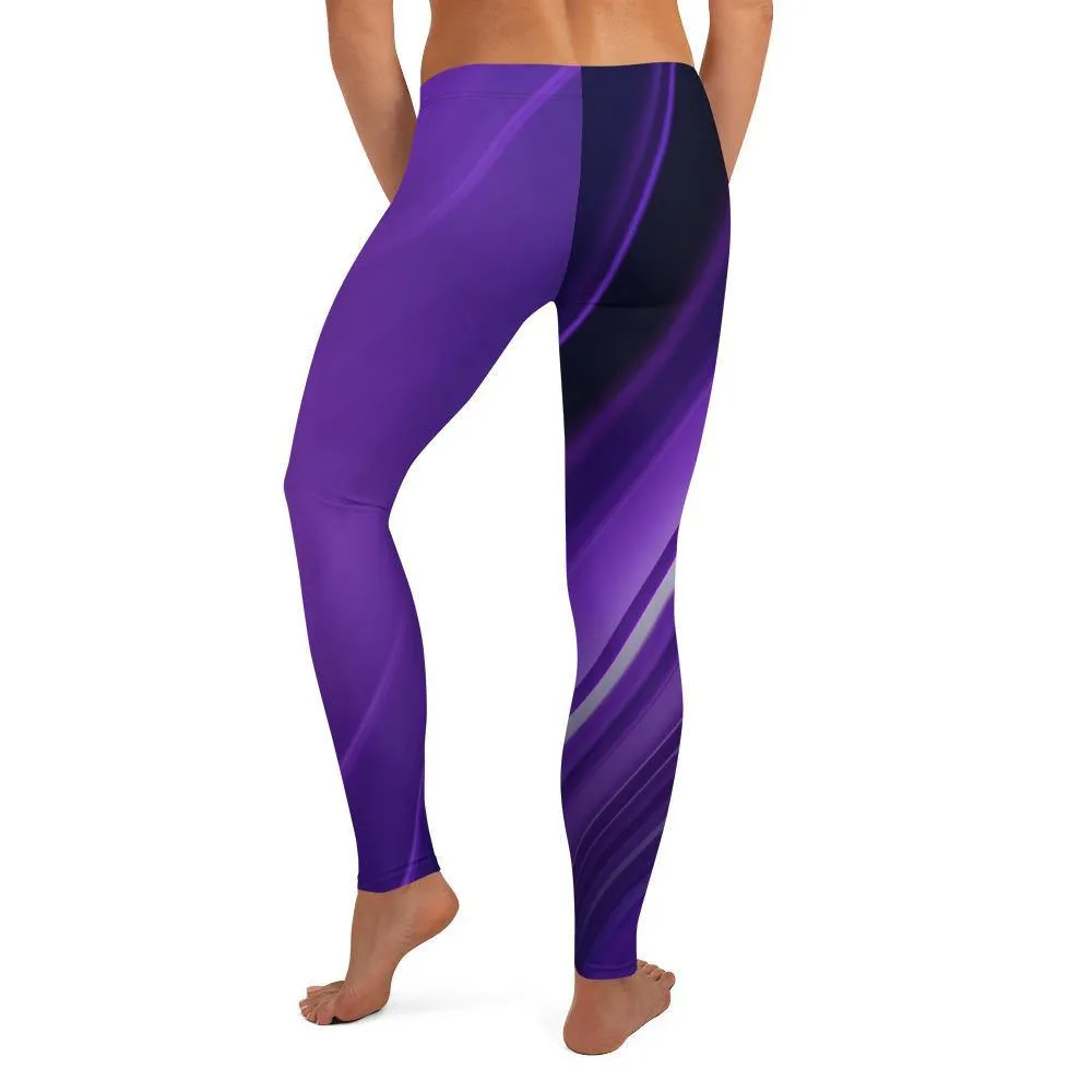 Mauve Low Waist Leggings