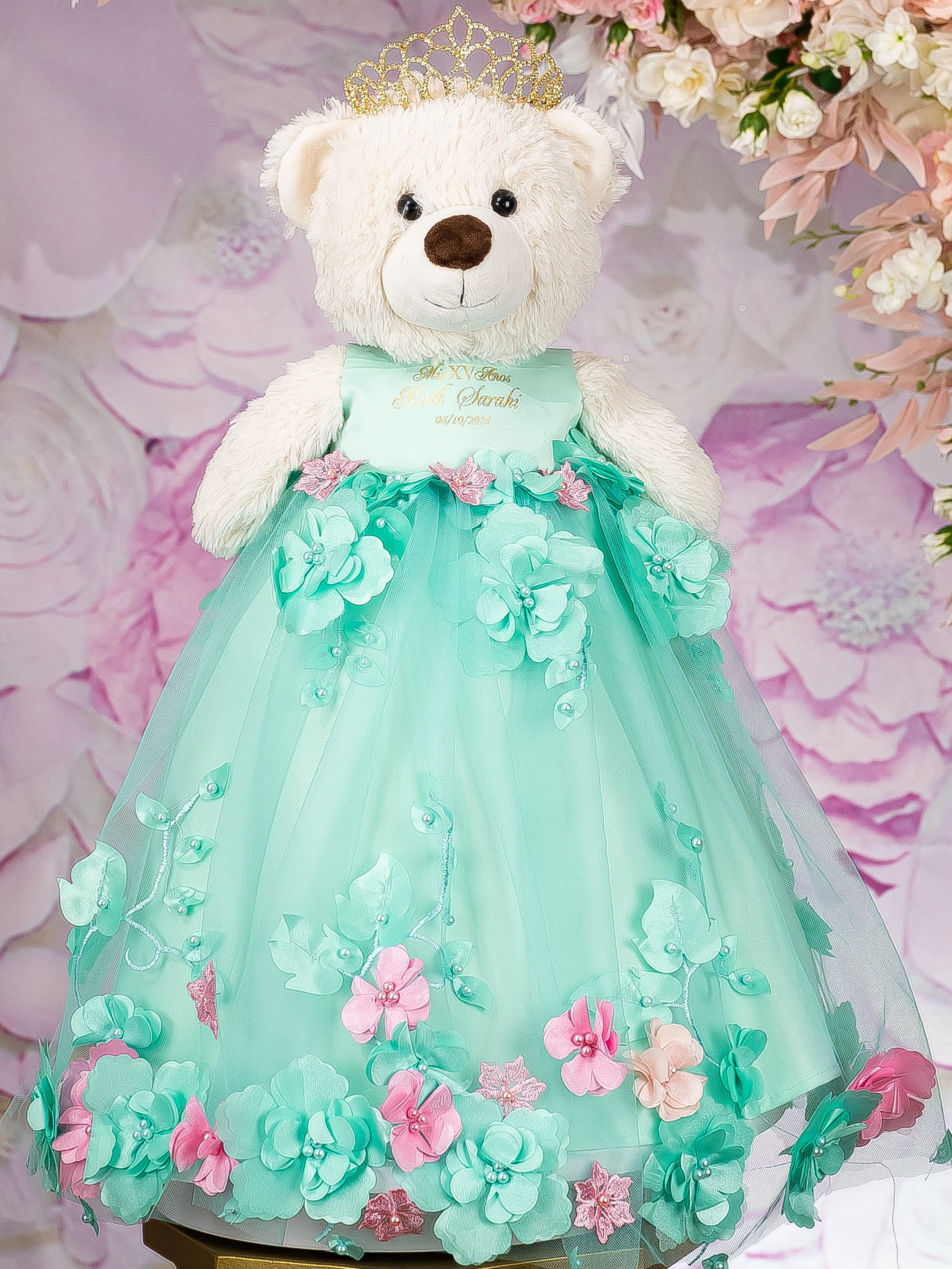 Mint sweet 15 Teddy Bear