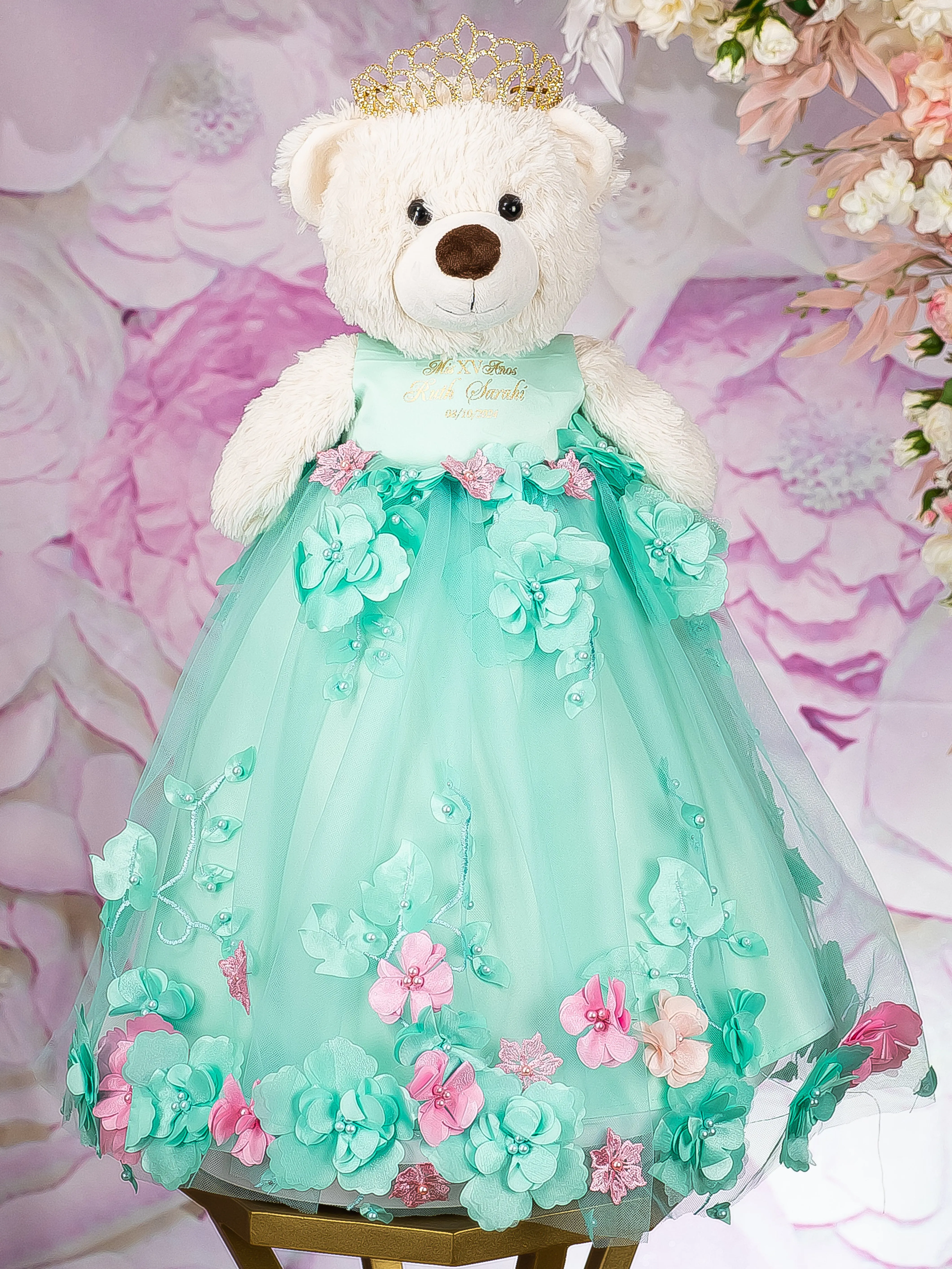 Mint sweet 15 Teddy Bear