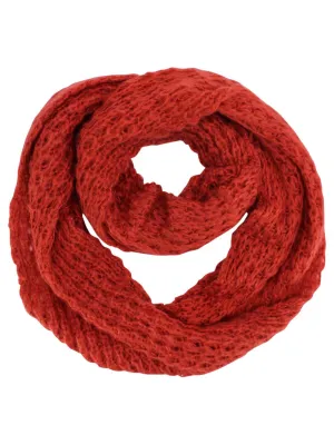 Mohair Winter Knit Infinity Scarf