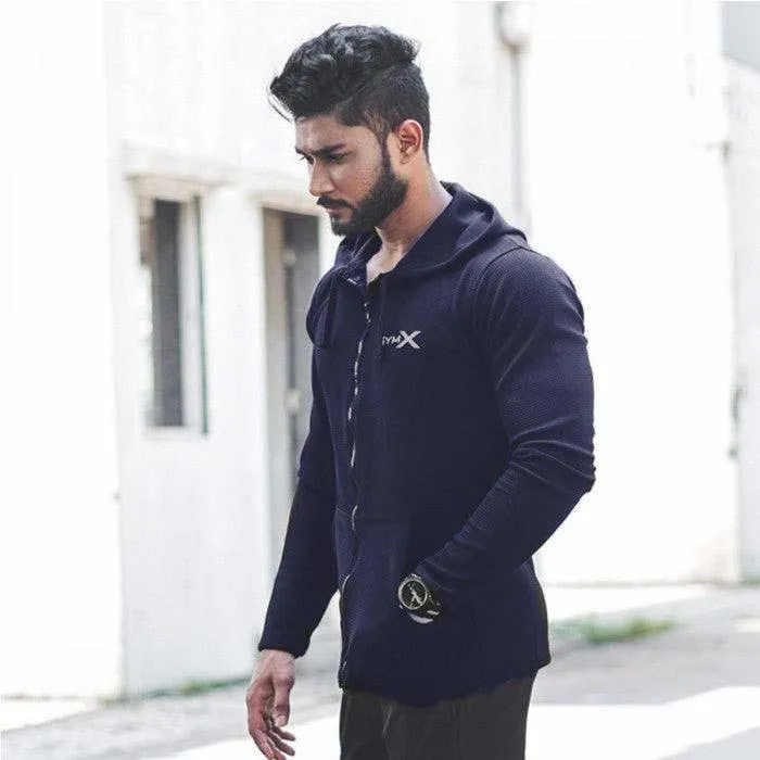 Navy Blue Plain Hoodie - Sale