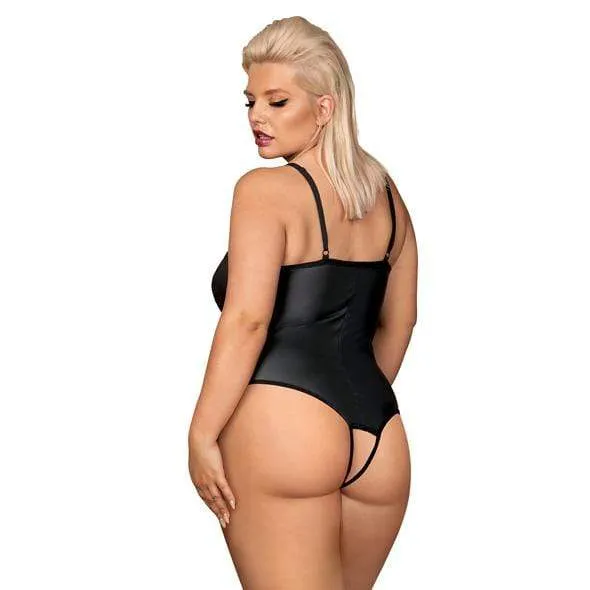 Obsessive - Redella Crotchless Teddy Bodysuit