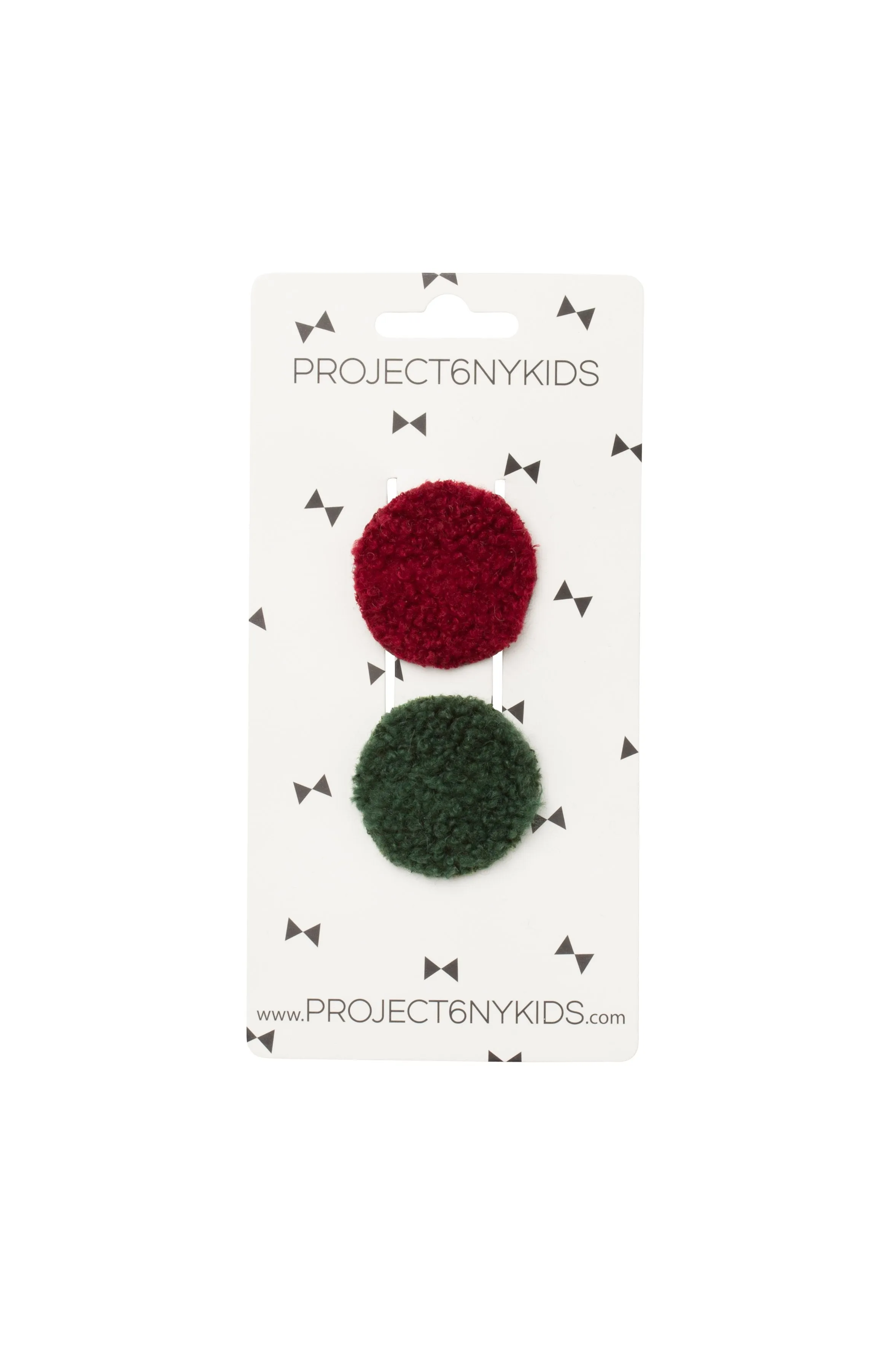 Olly Rounds Set of 2 - Burgundy and Hunter Green