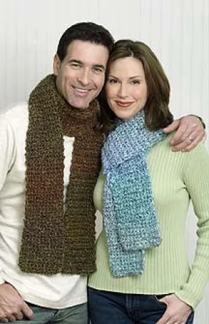 One Skein Beginner Scarf Pattern (Crochet)