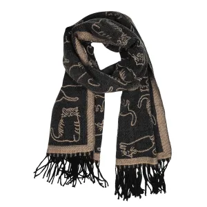 Perfect Pets Cat Scarf - Charcoal Brown