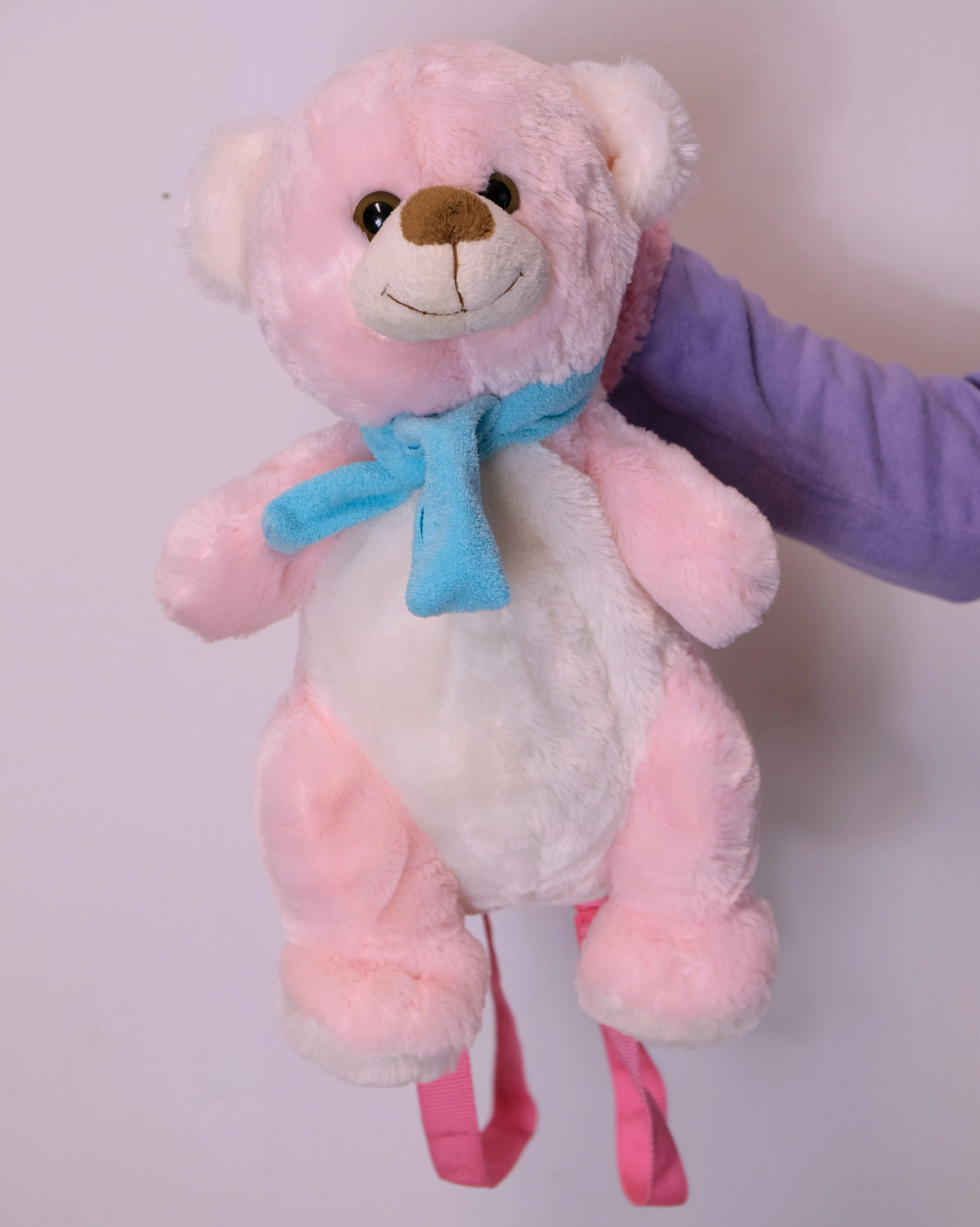 Pink Teddy Backpack