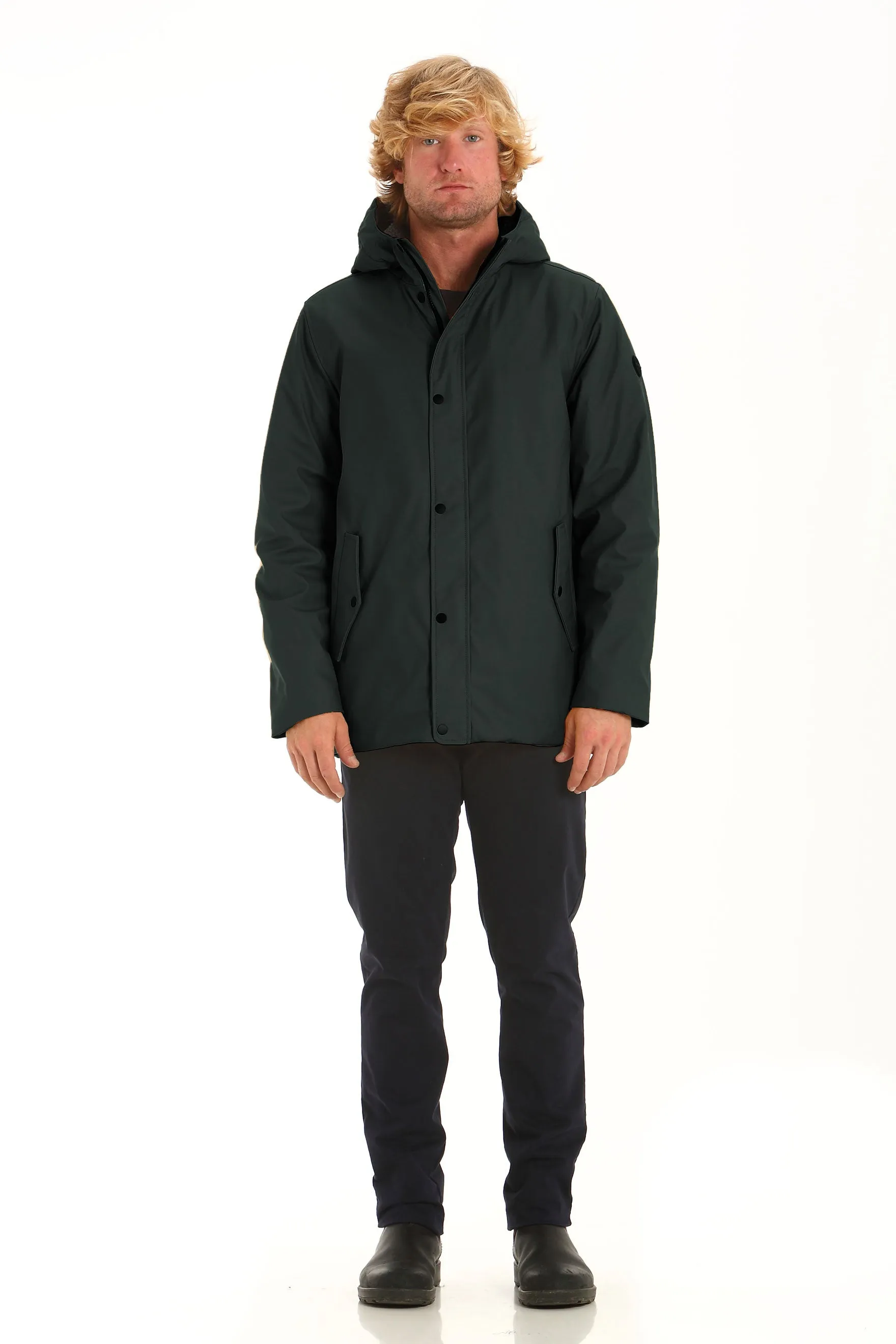 PORTSMOUTH - Rain Jacket With Sherpa Lining