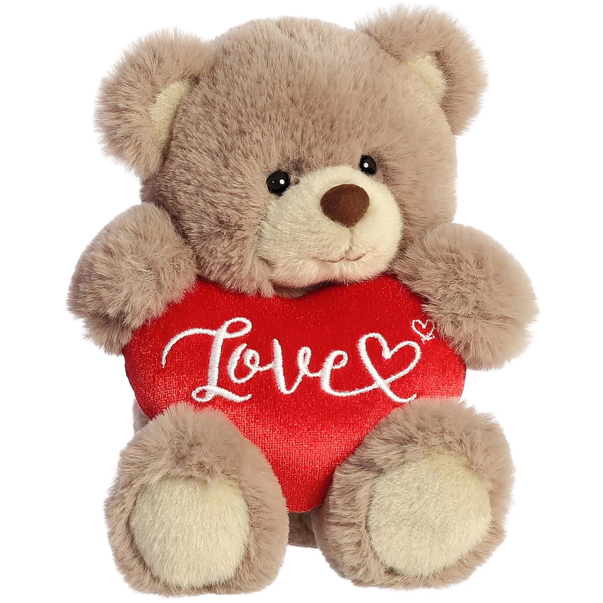 "Love" Plush Teddy Bear, 8 Inches, 1 Count