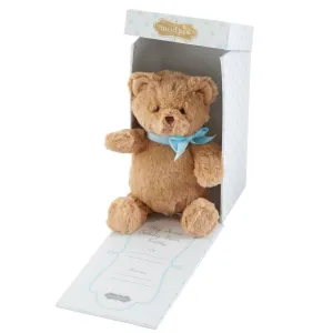 "My First Teddy" Rattle - Blue