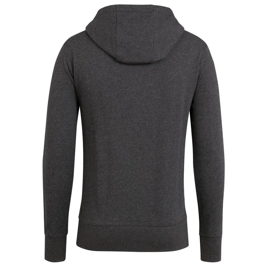 RAPHA Logo Hoodie - Charcoal Marl/Black